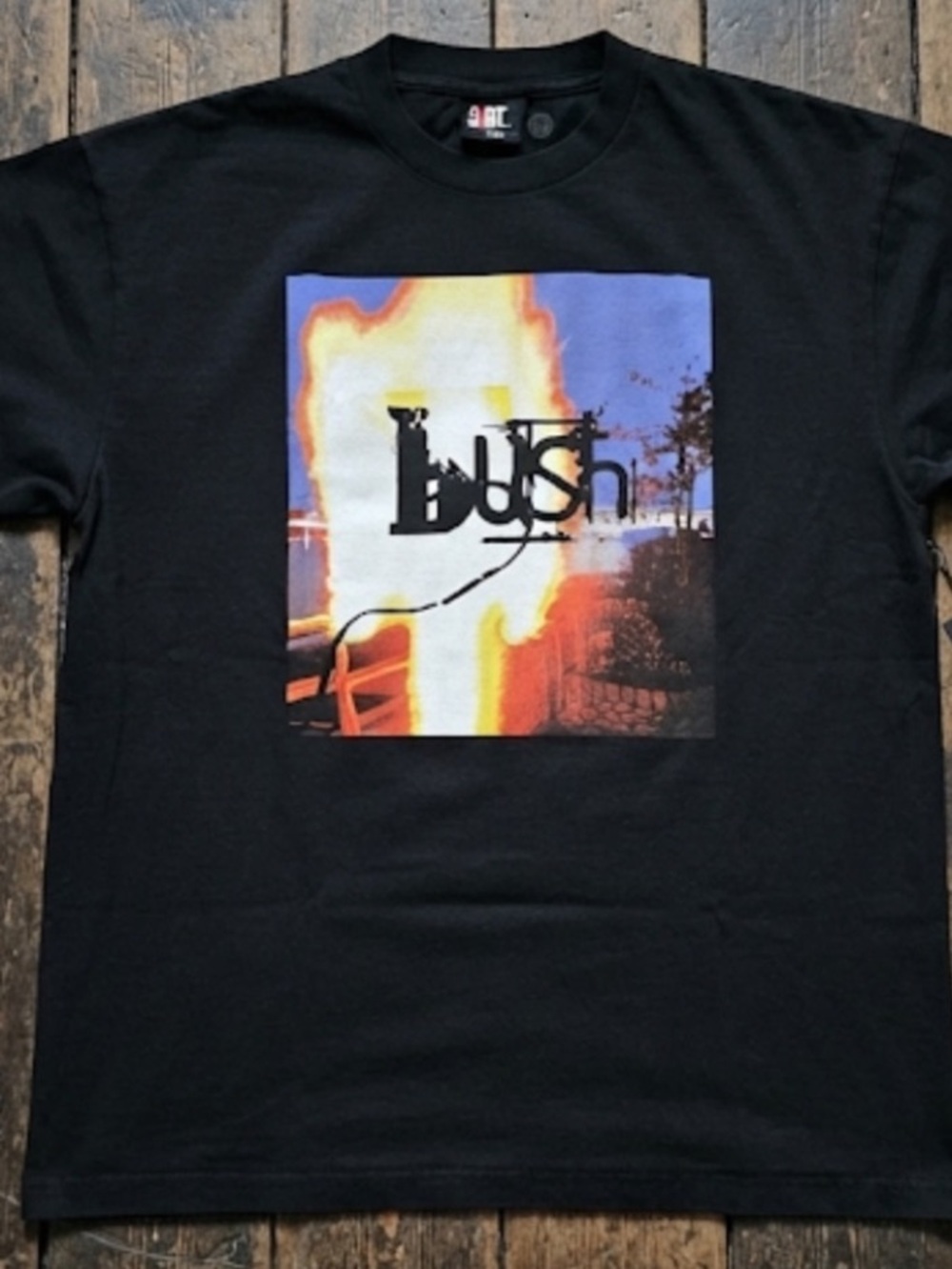 Bush Razorblade Suitcase Black Shirt New